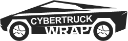 Cybertruck Wrap Logo